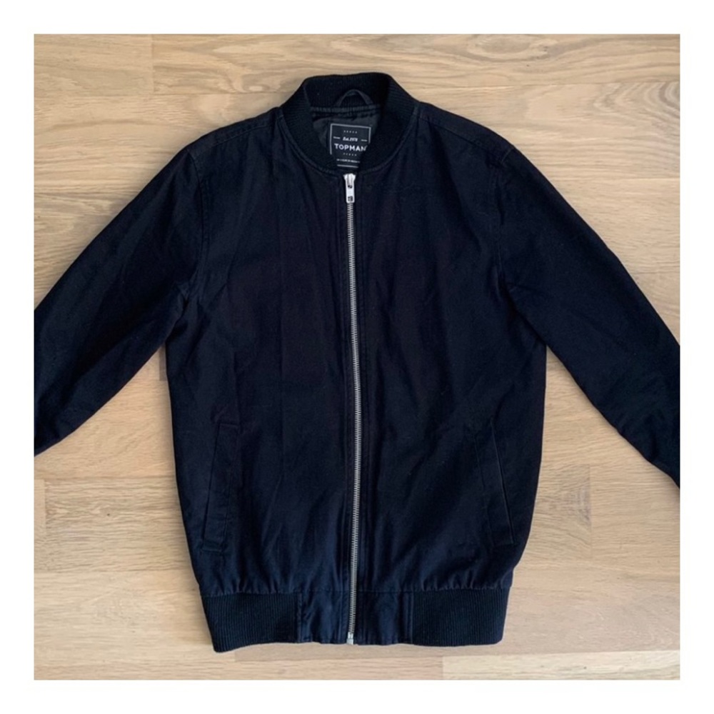 LONG-LINE BOMBER JACKET